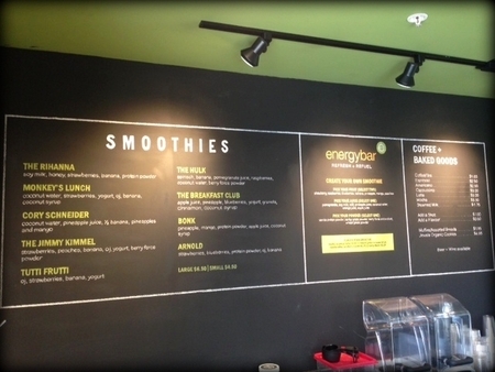 hollyburn country club smoothie bar