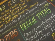 Veggie Pitas - close up
