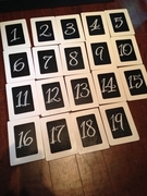 Table Numbers